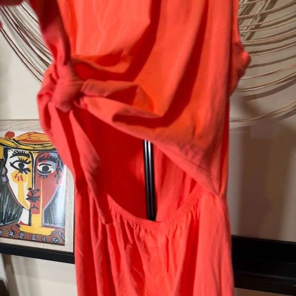 GAP Coral Tie-Back Sleeveless Maxi Dress - Picture 4 of 5